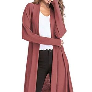 Kate and Mallory 2xl light purple long cardigan